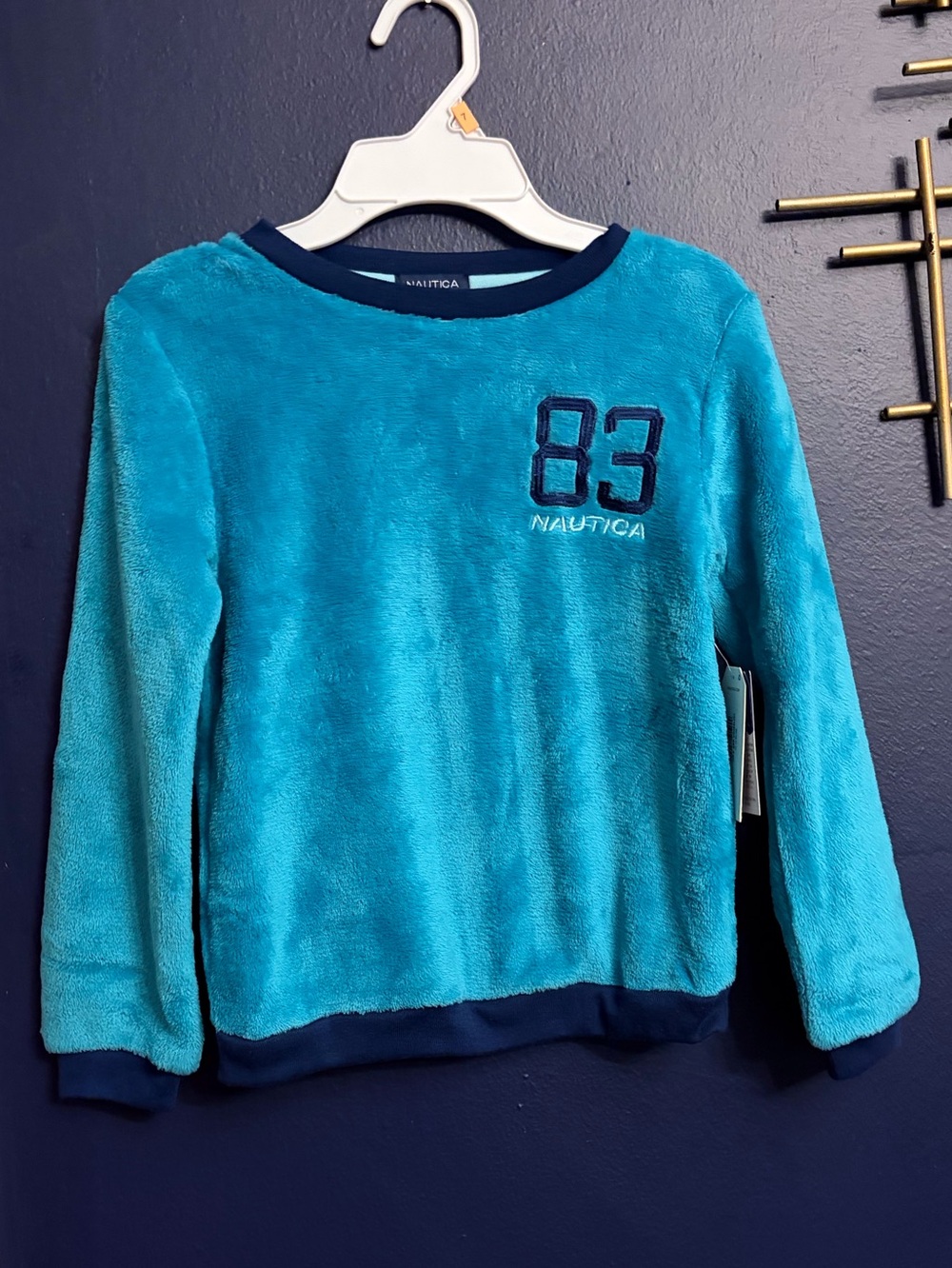NWT Kids nautica pj shirt size s